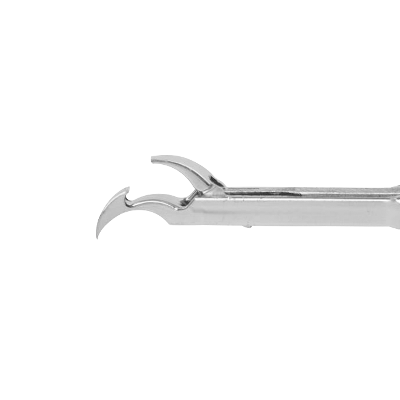 Arthroskopisches chirurgisches Instrument – ​​Nahtgreifer für Rotatorenmanschette – linkes Obermaterial