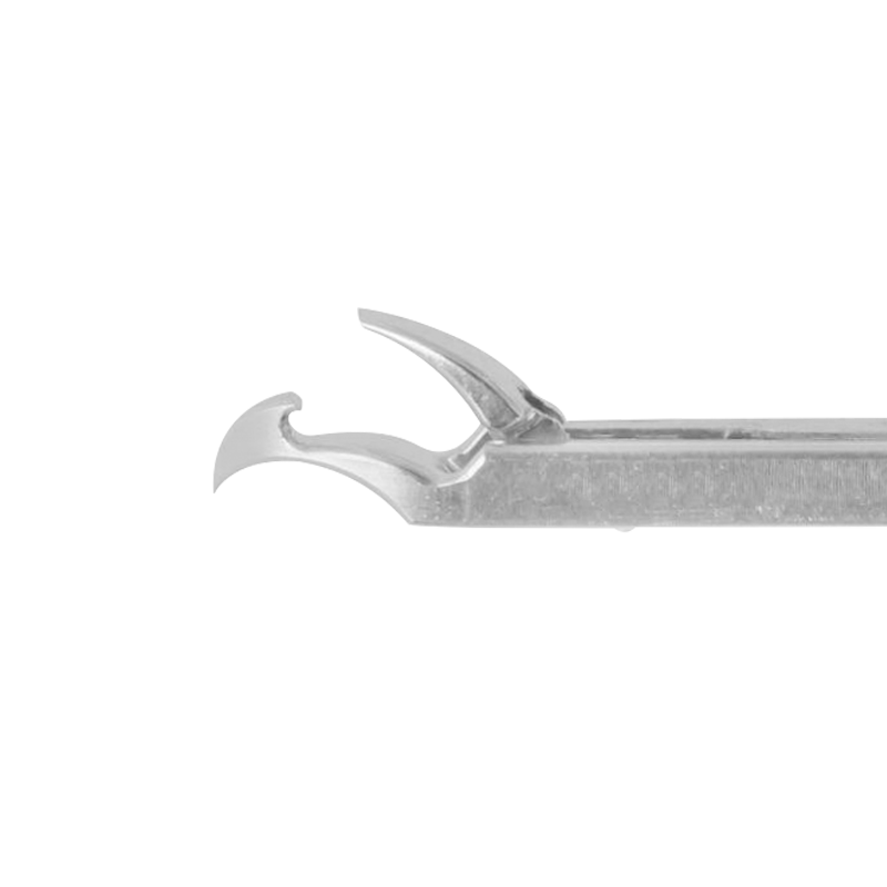 Arthroskopisches chirurgisches Instrument – ​​Nahtgreifer für Rotatorenmanschette – rechts oben